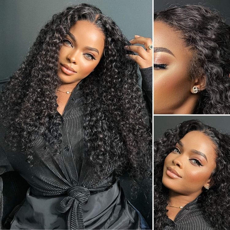 Natural Virgin Hair Lace Frontal Units with Transparent Lace units