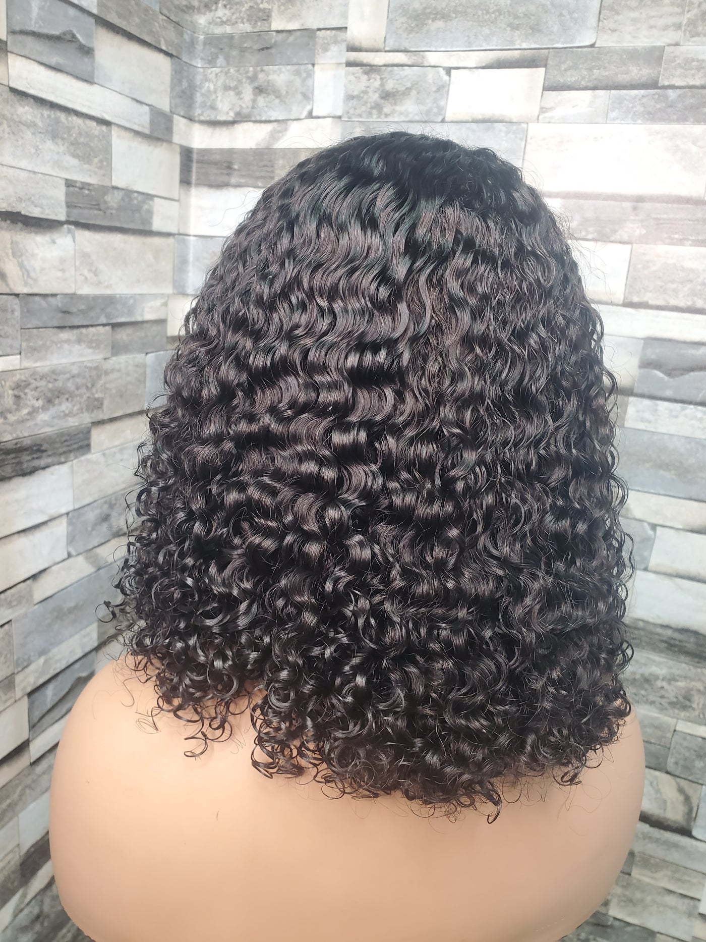 Windy Undetectable Lace curly wig side part
