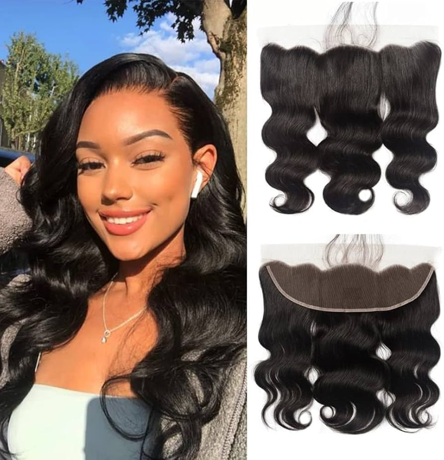 Bodywavy frontal pcs transparent lace 13x4