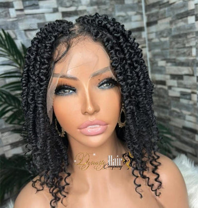 Passion twist braided wig