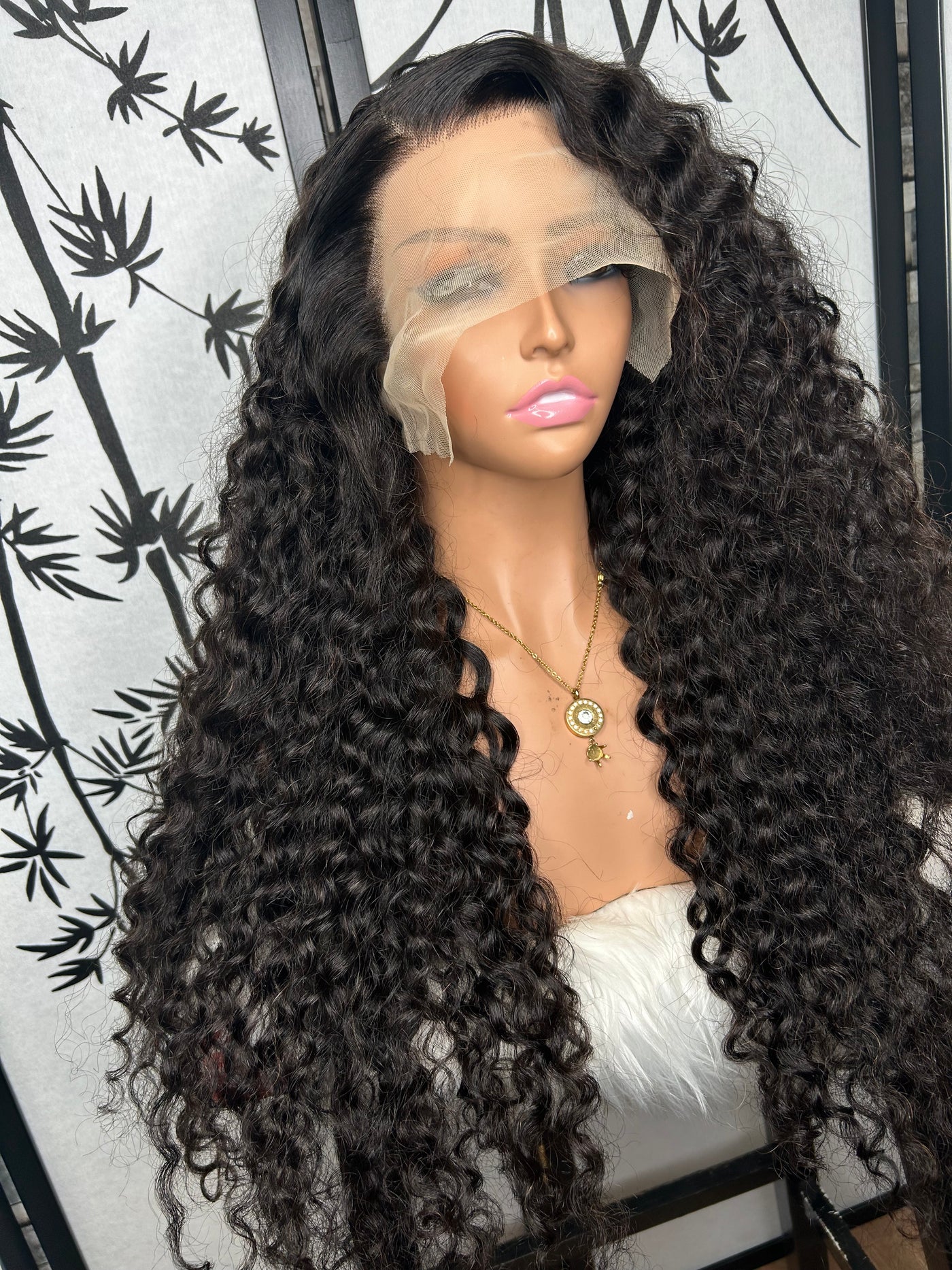 Deep Wavy Frontal Wig 13x4 30” 200%